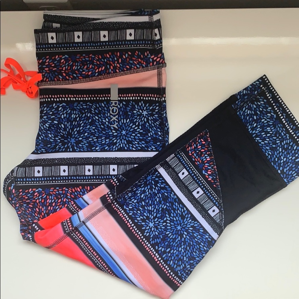 Roxy workout capris